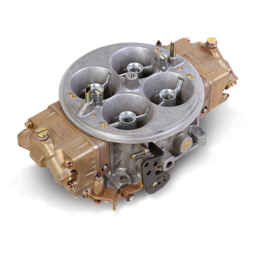 Holley Carburettor, Professional Race, 1250 CFM, 4500 Model, 4 Barrel, Gasoline, Gold Dichromate, Aluminum/Zinc, Each