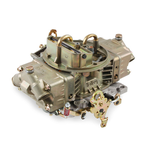 Holley Carburettor, Marine, 750 CFM, 4150 Model, 4 Barrel, Manual, Gasoline, Gold Dichromate, Zinc, Each