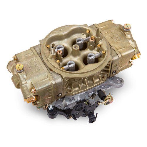 Holley Carburettor, Performance and Race, 600 CFM, 4150 Model, 4 Barrel, Gasoline, Gold Dichromate, Zinc, Each