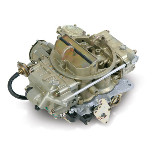 Holley Carburettor, Marine, 650 CFM, 4175 Model, 4 Barrel, Electric, Gasoline, Gold Dichromate, Zinc, Each