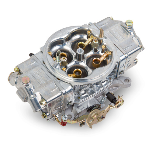Holley Carburettor, Performance and Race, 750 CFM, HP Series Model, 4 Barrel, Gasoline, Shiny, Aluminum, Each