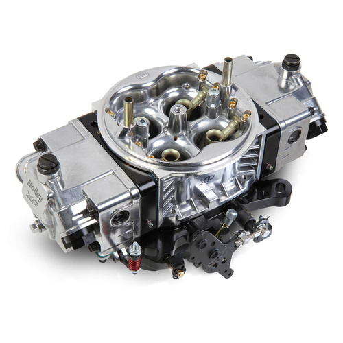 Holley Carburettor, Professional Race, 600 CFM, 4150 Model, 4 Barrel, Gasoline, Shiny, Aluminum, Each