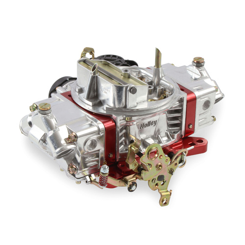 Holley Carburettor, Street Avenger, 770 CFM, 4150 Model, 4 Barrel, Electric, Gasoline, Shiny, Aluminum, Each