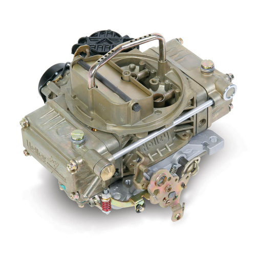 Holley Carburettor, Off-Road, 670 CFM, 4150 Model, 4 Barrel, Electric, Gasoline, Dichromate Gold, Aluminum, Each
