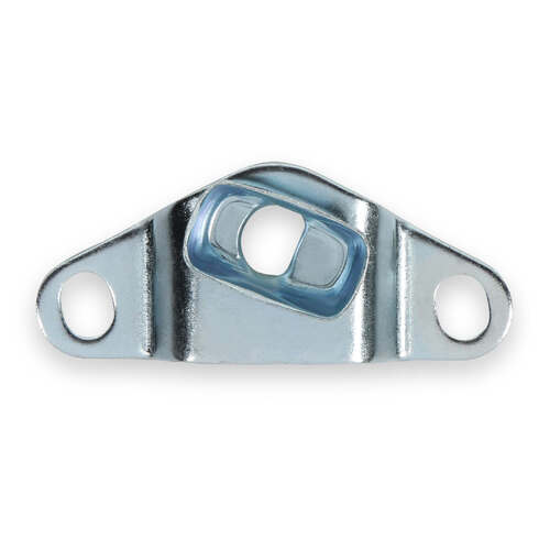 Holley Tailgate Hinge, Silver, 1975-1980 C/K Series Fleetside Pickup & Blazer Jimmy w/o Removable Hardtop, Driver Side, Each