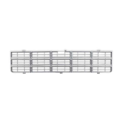Holley Grille, Silver, 1977-1979 Chevy C/K Series Pickup & Blazer/Suburban, Each