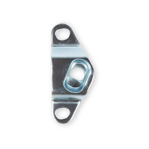 Holley Tailgate Hinge, Silver, 1981-1987 C/K Series Fleetside Pickup, Passenger Side, Each