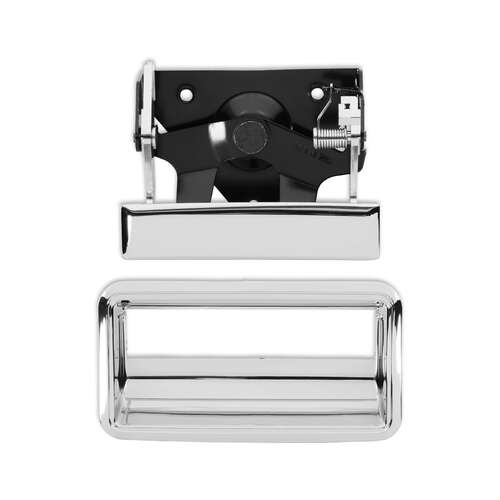 Holley Tailgate Handle, Chrome, 1988-1998 GMT400 Series (OBS) Pickup, Each
