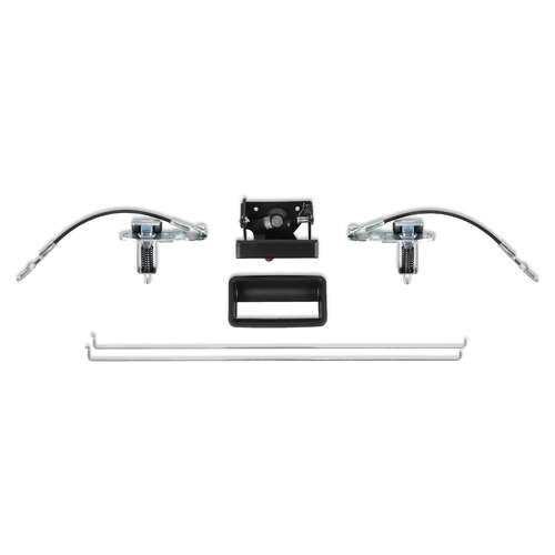Holley Tailgate Handle, Black, 1988-1998 GMT400 Series (OBS) Fleetside Pickup, Each