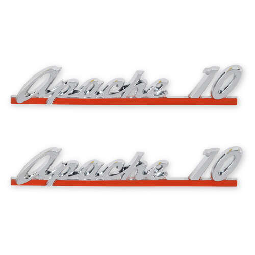 Holley Emblem, 1961 C10 Apache 10 Fender, Pair