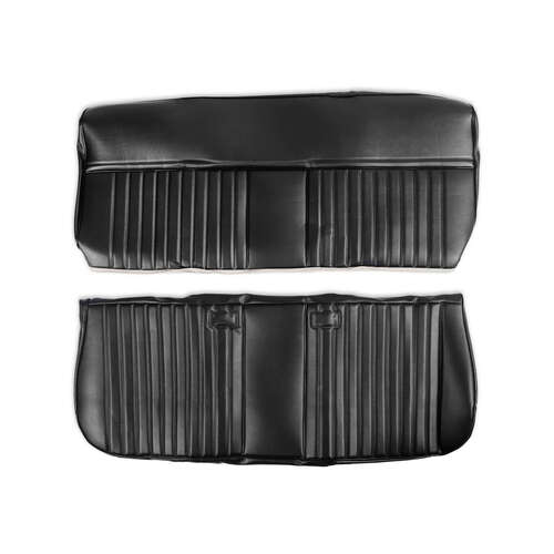 Holley Seat Upholstery, Black, 1981-1987 C/K Series Pickup, Each