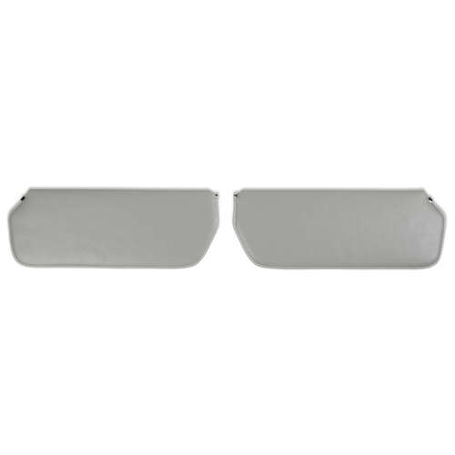 Holley Sunvisor, Grey, 1973-1987 C/K Series Trucks, Driver/Passenger Side, Each