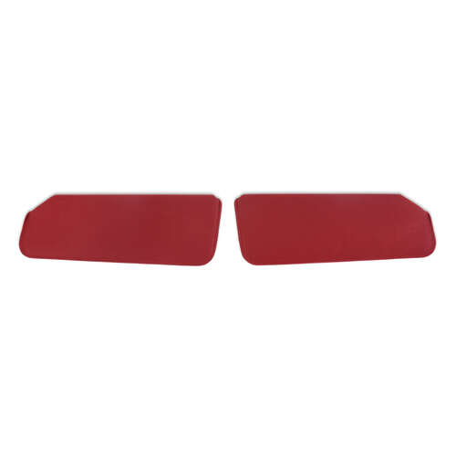 Holley Sunvisor, Red, 1988-1998 GMT400 Series (OBS) Trucks, Driver/Passenger Side, Each