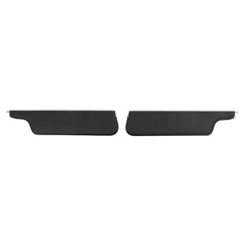 Holley Sunvisor, Black, 1970-1972 F-Series Trucks, Driver/Passenger Side, Each