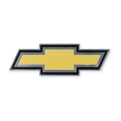 Holley Grille Emblem, Gold, 1973-1974 C/K Series Pickup & Blazer Suburban, Each