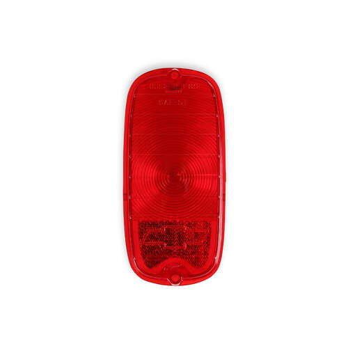 Holley Tail Light Lens, Red, 1960-1966 C/K Series Fleetside Pickup, Driver/Passenger Side, Each