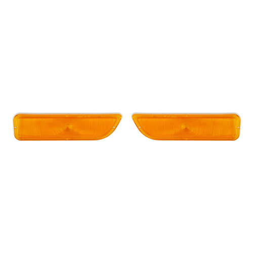 Holley Parking Light Lens, Amber, 1962-1966 C/K Series Pickup, Driver/Passenger Side, Each