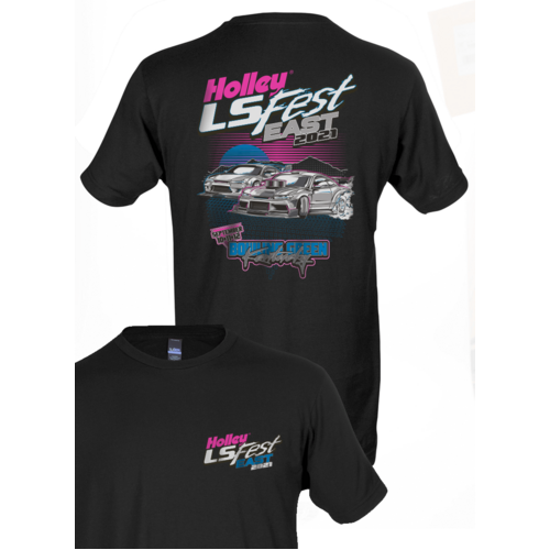 Holley T-Shirt, LTS LS Fest Drift, Black, Men's XL, Each