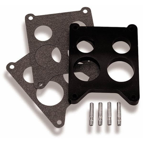 Holley Carburetor Mounting Gasket, Phenolic, 4-Barrel, Spread Bore, 4-Hole, .625 in. Thick, Each