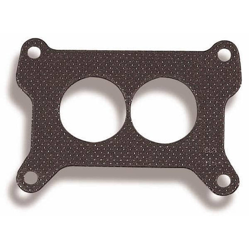 Holley Carburetor Mounting Gasket, Paper, 2-Barrel, 2-Hole Divided Center, .060 in. Thick, Each