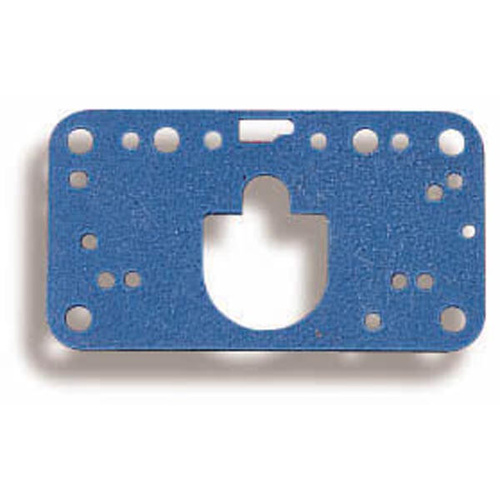Holley Metering Block Gaskets, Blue, Rubber, Non-Stick, Pair