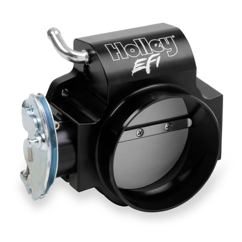 Holley EFI Throttle Body, LS, MPI, 90.00mm, Billet Aluminium, Black Anodised, For Chevrolet, Small Block LS, Kit