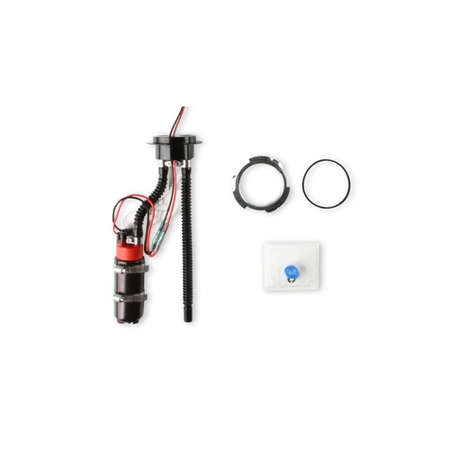 Holley Fuel Pump Module, 340 LPH, 1983-1997 Mustang, Aluminum, Kit