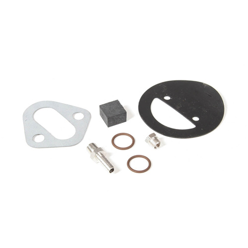 Holley Fuel Pump Rebuild, Bottom Gasket, Rubber Pulsator, Mounting Gasket, Hose Barb, Bronze Vent, all UHP Pumps, Kit
