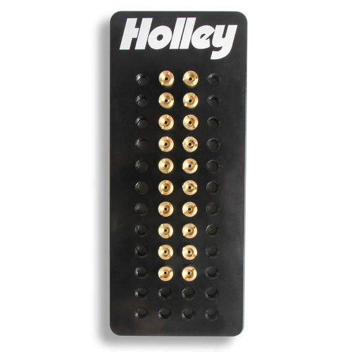 Holley Carburetor Jets, Gasoline, Brass, 1/4 in.-32, Sizes 70-79, Two of Each Size, Kit
