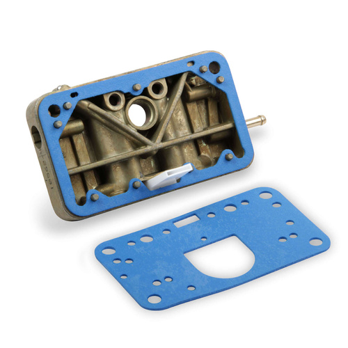 Holley Metering Block, Primary, Replacement, Cast Aluminium, Gold Iridited, 4150 Series Carburetors, Each