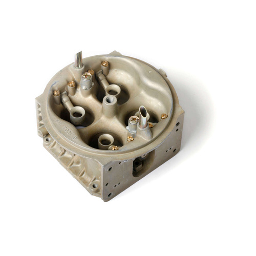 Holley Carburetor, Main Body, Square Bore, 4-Barrel, HP Upgrade, Dichromate Finish, Each
