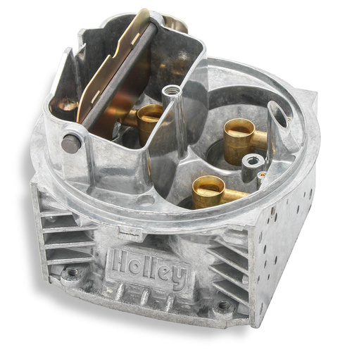 Holley Carburetor, Main Body, Square Bore, 4-Barrel, 0-80670, Shiny Finish, Each