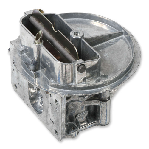 Holley Carburetor, Main Body, Square Bore, 4-Barrel, 0-80350, Shiny Finish, Each