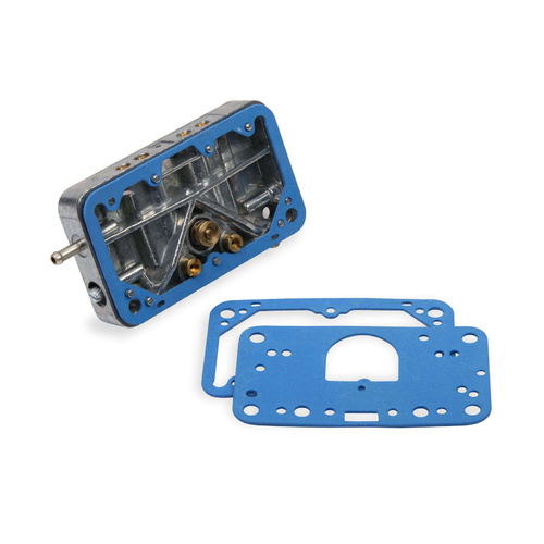 Holley Metering Block, Primary, Cast Aluminium, Silver Anodised, 4160, R80670-2, Each