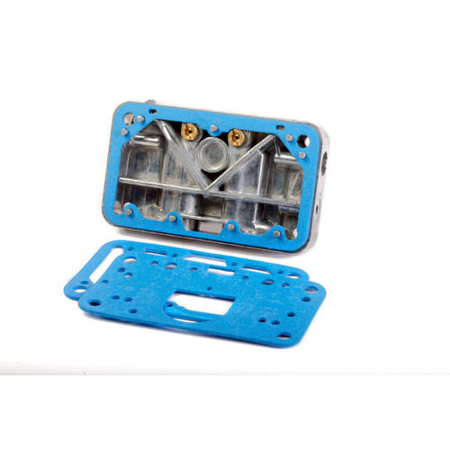 Holley Metering Block, Secondary, Cast Aluminium, Silver Anodised, 4160, R80670-2, Each