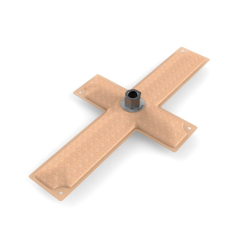 Holley Fuel Cell Pickup, Hydramat, Cross, 8 in. x 15 in, Center 3/8 in. NPT Fitting, Each