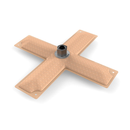 Holley Fuel Cell Pickup, Hydramat, Cross, 11 in. x 11 in, 3/8 in. NPT Fitting, Each