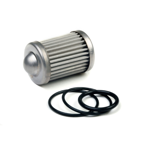 Holley Fuel Filter Element HP Billet Replacement Stainless Steel Mesh 40 microns Each