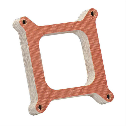 Holley Carburetor Spacer, Phenolic, .500 in. Thick, Open, Square Bore, Each