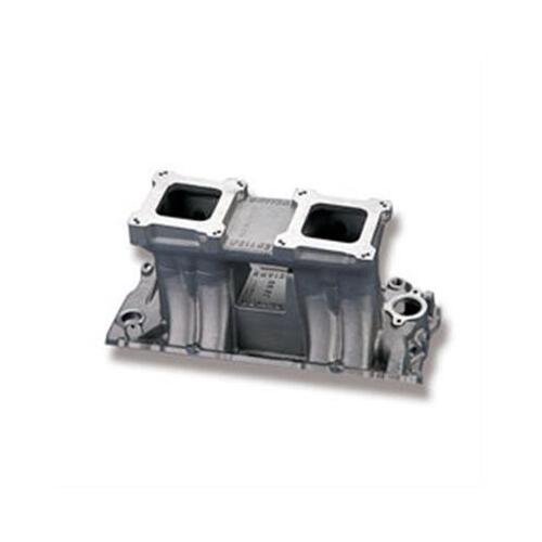 Weiand Intake Manifold, Carb, Hi-Ram, , 2800-8000 RPM, BBC V8, Oval Port Satin, Each