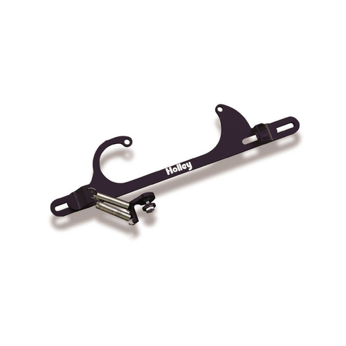 Holley Throttle Cable Bracket, Aluminium, Black Anodised, 4150/4160, Each