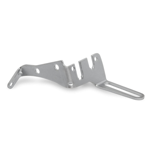 Holley EFI Throttle Cable Bracket, Throttle Body Mounting Style, Steel, Natural, For Chevrolet, For Pontiac, Small Block LS, Each