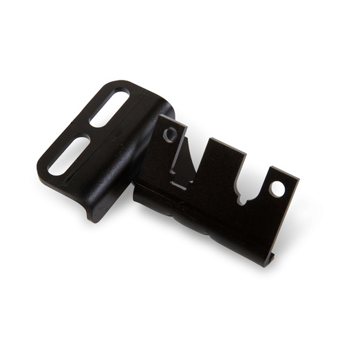 Holley EFI Throttle Cable Bracket, Throttle Body Mounting Style, Steel, Black, Hi-Ram, Mid-Ram, GM, Small Block LS, Each