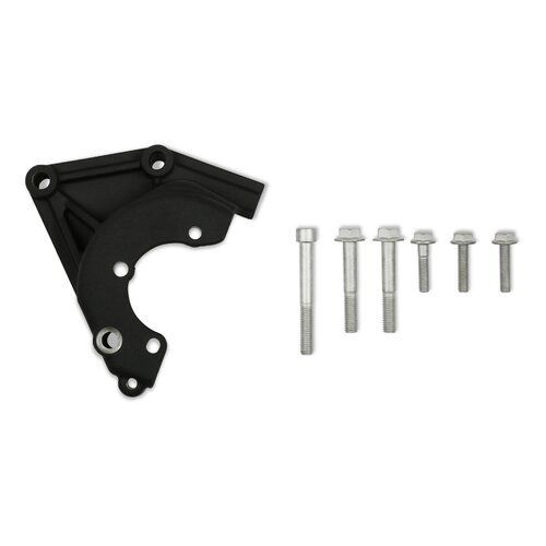 Holley Dress Up Accessory Brackets, P/S Bkt Kit, Lsa/Ls-Black