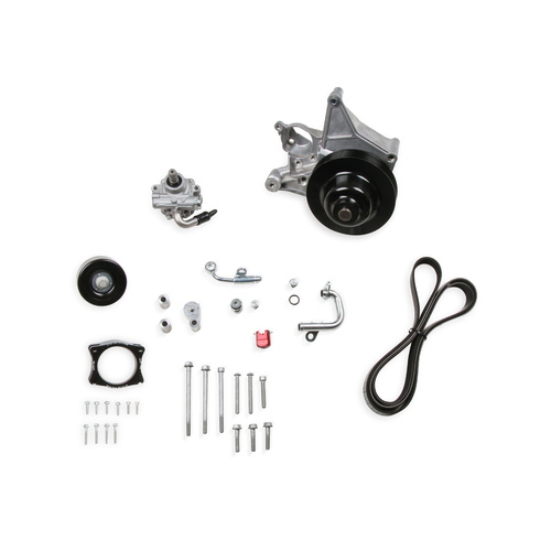 Holley Power Steering Pump, Wet Sump, Small Block Gen V LT4, GM Type 2, Saginaw TC Series, Standard-volume, Each