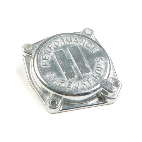 Holley Housing Cover, Vacuum Secondary Diaphragm, Die-Cast Aluminium, Shiny, Model 4160, Each