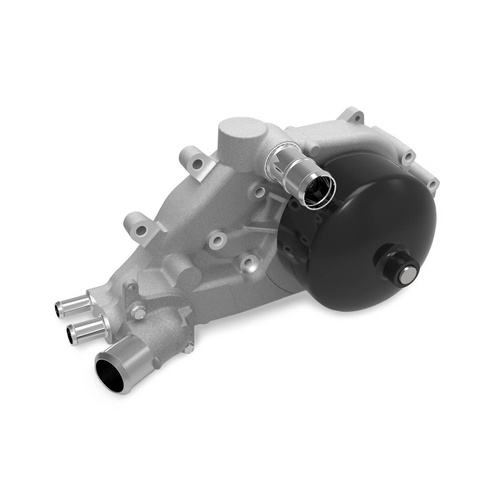 Holley Water Pump, Mechanical, Standard-volume, Counterclockwise Rotation, Aluminium, For Chevrolet Small Block LS, Each