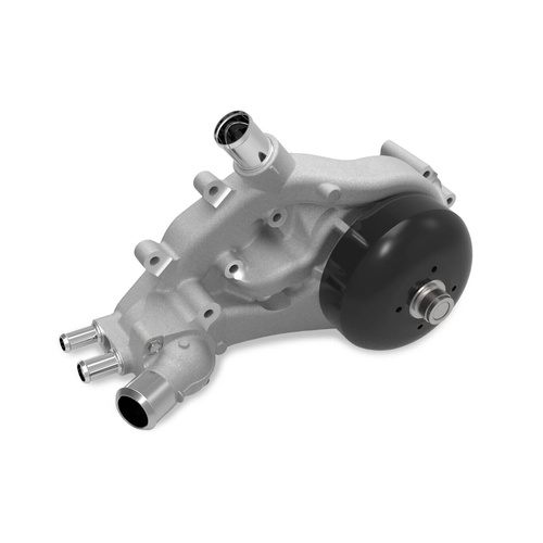 Holley Water Pump, Mechanical, Standard-volume, Counterclockwise Rotation, Aluminium, For Chevrolet Small Block LS, Each