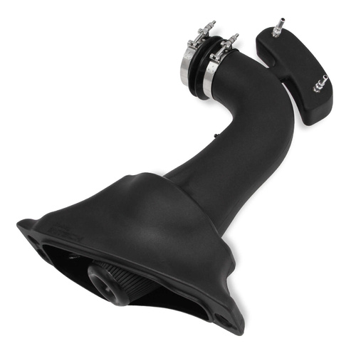 Holley Intech Air Intake, Cold Air, Black Synthetic Filter, Black Plastic Tube, For Chevrolet, 6.2L, Kit