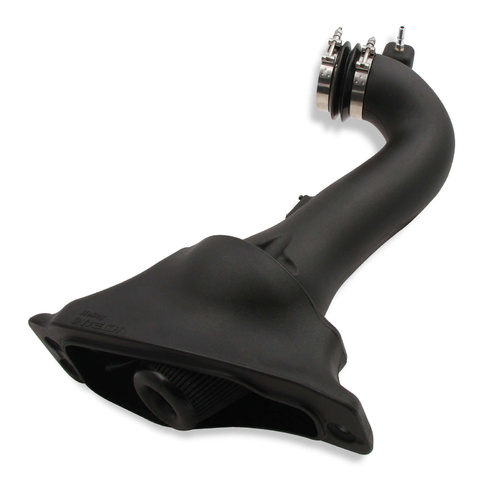 Holley Intech Air Intake, Cold Air, Black Synthetic Filter, Black Plastic Tube, For Chevrolet, Z06, 6.2L, Kit